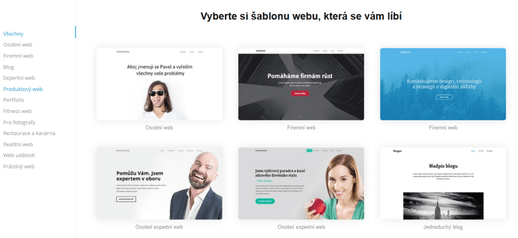 mioweb recenze výběr šablony